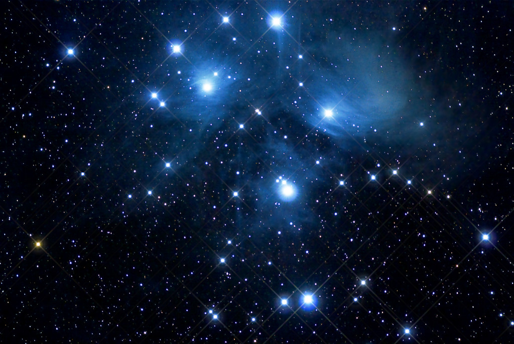 M45 - otherwise known as the Pleiades - is mentioned in the oldest book of the Bible.